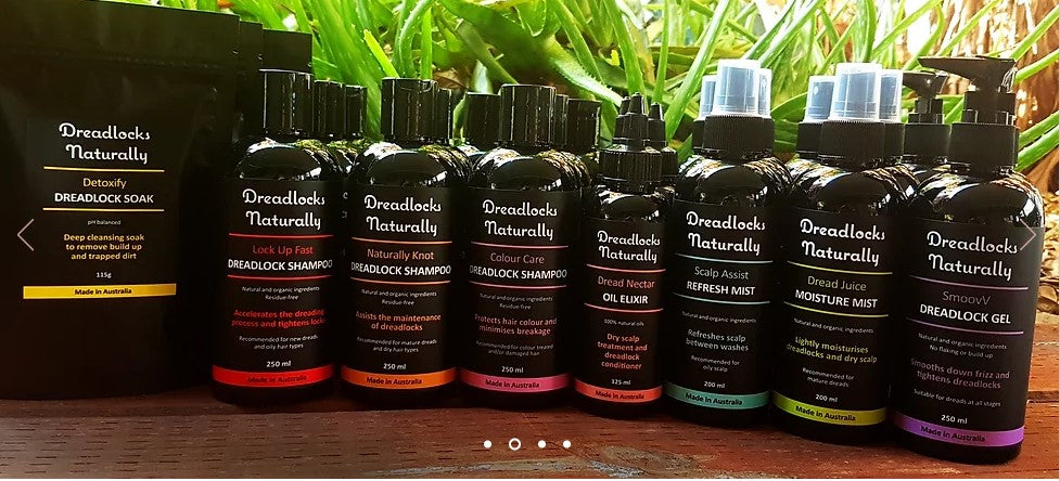 Dreads Naturally Shampoo Range 250ml