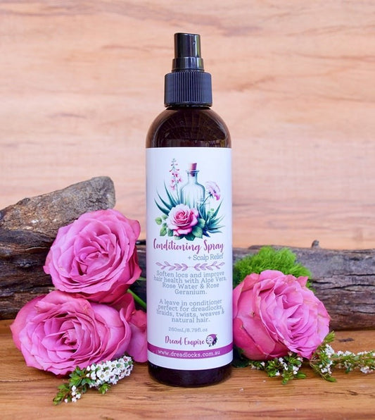 Conditioning Spray for dreadlocks - Rose Water