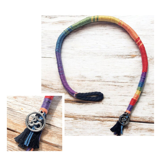 Chakra-Inspired Hair & Dreadlock Wraps